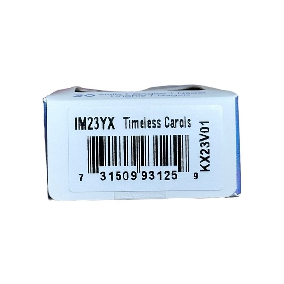 Kiss imPRESS Timeless Carols Holiday Press Ons & Nail File Kit - Picture 4 of 6